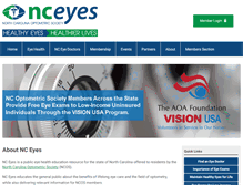 Tablet Screenshot of nceyes.org